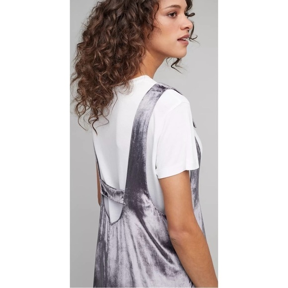 Anthropologie Maeve Velvet Jumper Skirt NWT Size Small - Picture 4 of 9